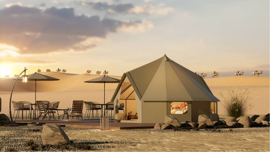 银川露营酒店帐篷厂家